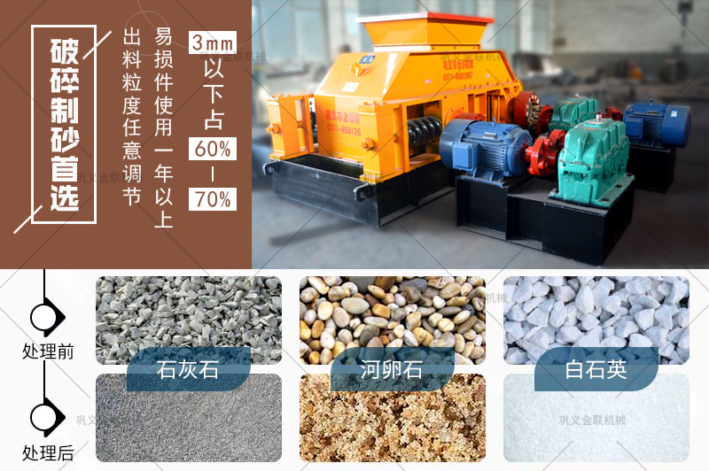 對輥制砂機
