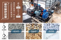 購買一臺對輥破碎制砂機(jī)需要多少錢，有什么優(yōu)勢？